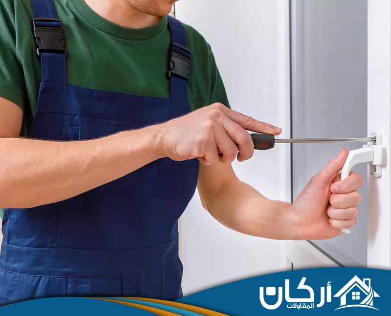 فني المنيوم أبواب وشبابيك بالرياض