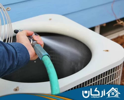شركة تنظيف مكيفات بالخبر 0558201331 بخاخ تنظيف المكيف غسيل الوحدة الخارجية للمكيف لإزالة الأتربة ودعم كفاءة التبريد