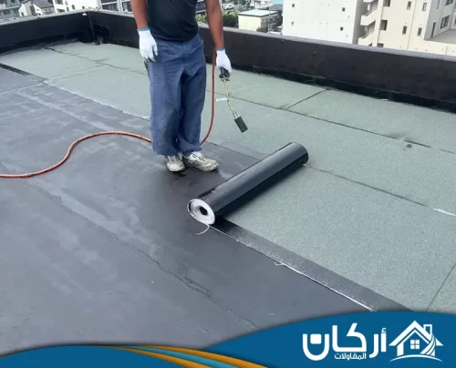 شركة عزل اسطح بالقصيم 0558201331 عازل اسطح حراري تطبيق عزل الأسطح باللفائف الحرارية بخبرة ميدانية لضمان طبقة حماية متكاملة